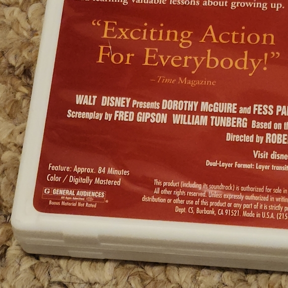 Old Yeller Vault Disney Collection 2 Disc DVD - Picture 6 of 12